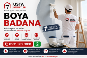 Göztepe boya badana ustası ve ev boyama hizmeti