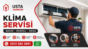 Ataşehir klima servisi, klima bakımı ve klima montajı hizmeti